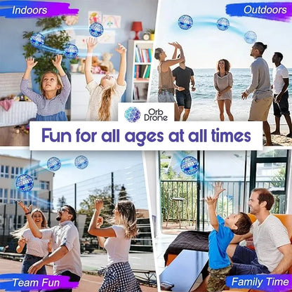OrbDrone – New Year Sale-50% OFF🎁 Flying Orb Pro Spinner Mini Drone