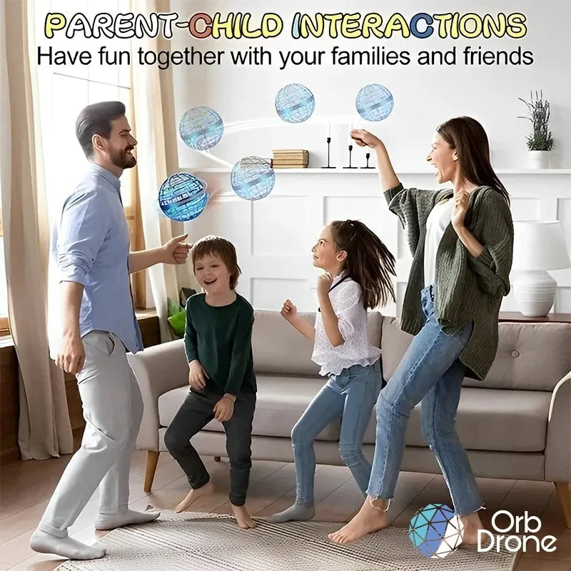 OrbDrone – New Year Sale-50% OFF🎁 Flying Orb Pro Spinner Mini Drone