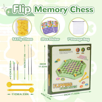 FlipFun Flip-Match Board Game for Kids